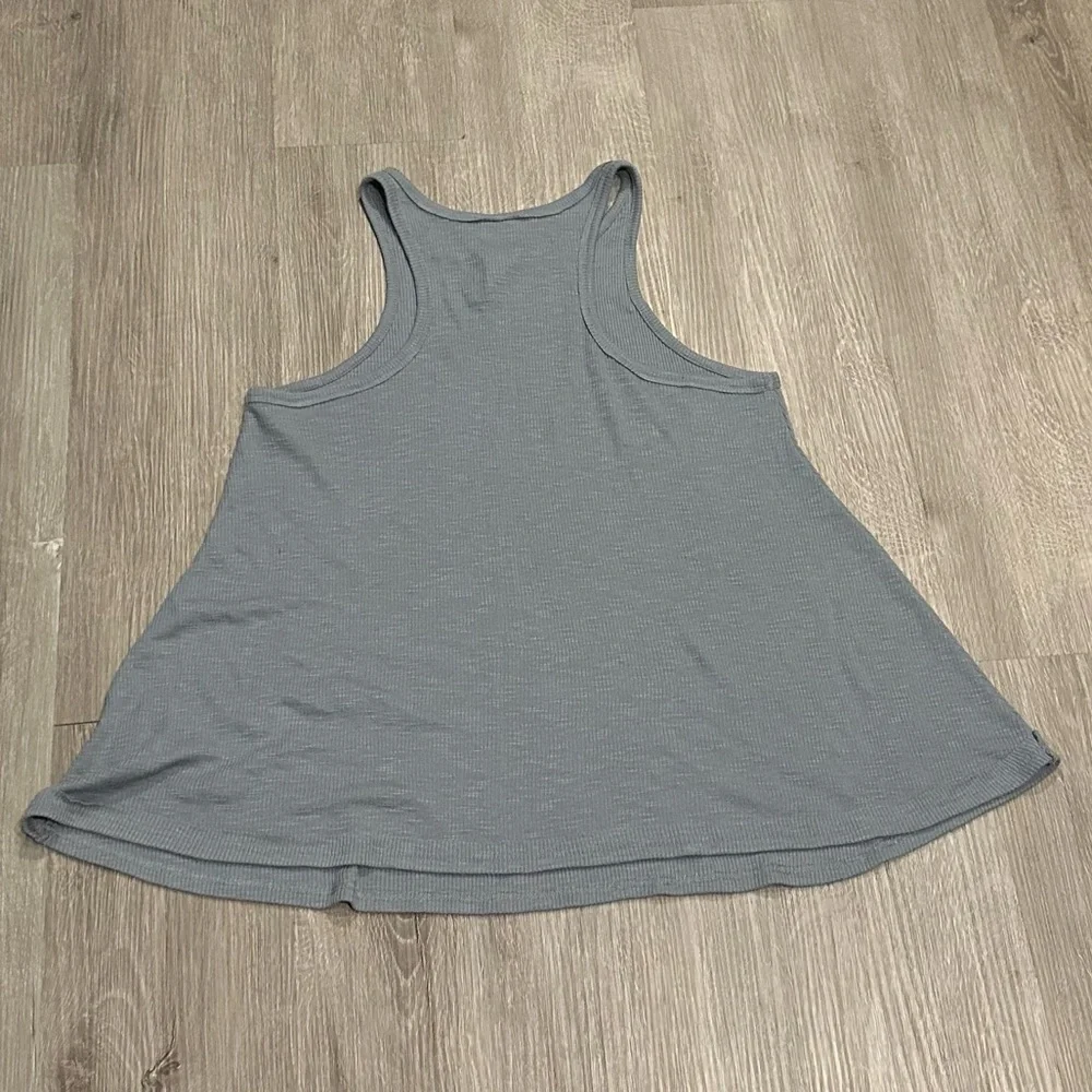 Free People Slate Blue Tank Top